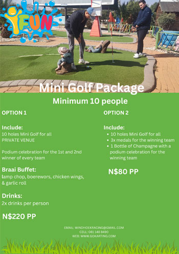 Mini Golf Package